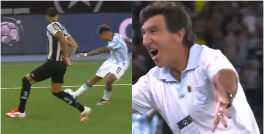 Para esto volvió a Racing: el golazo de Zaracho a Botafogo en la Recopa