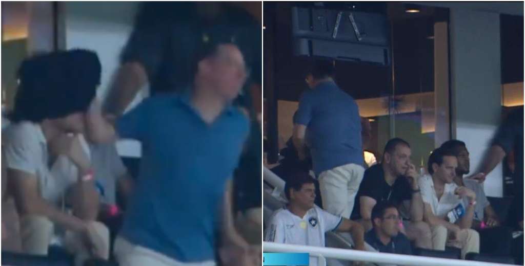 Ins&oacute;lito: el due&ntilde;o de Botafogo insult&oacute; al plantel y se fue del estadio