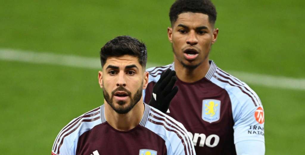 Para esto los compraron: Asensio y Rashford le dieron el triunfo a Aston Villa