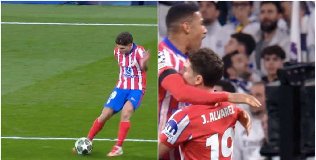 Hay que cerrar el Bernabéu: Julián Álvarez hace el mejor gol de la Champions 2025