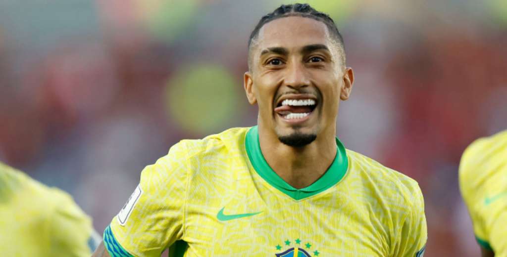 Desde Brasil llueven elogios para Raphinha: "es candidato al Balón de Oro"