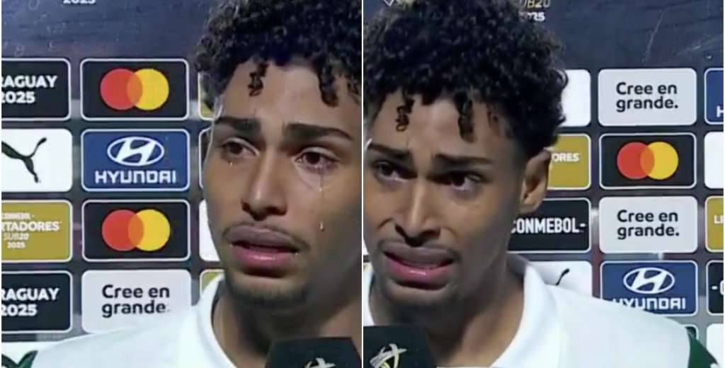 Luighi tiene 17 años, juega en Palmeiras y vivió lo peor: "¿Hasta cuándo esto?"