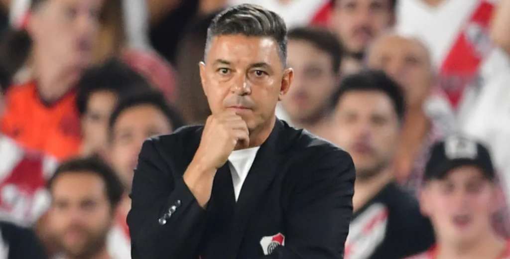 Gallardo explotó con los plateístas de River: "¿no ves que el equipo está bien?"