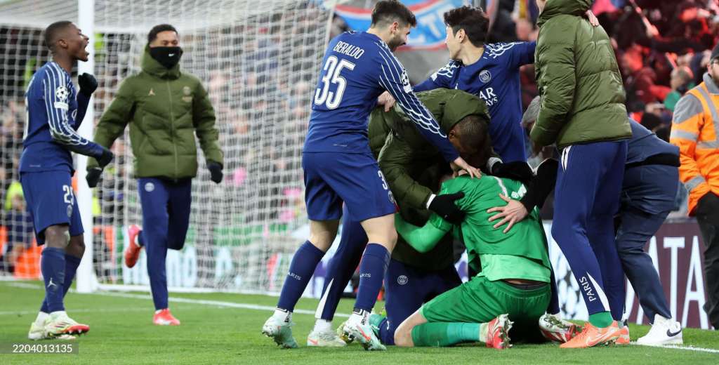Bombazo histórico: PSG elimina al Liverpool en Anfield