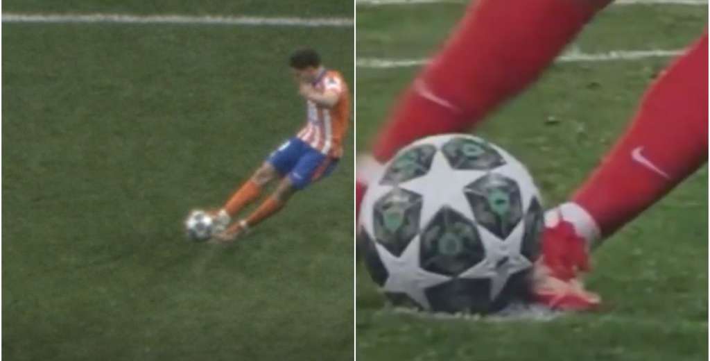 UEFA deja la bomba: le responde a Simeone con una imagen inédita del penal de Julián