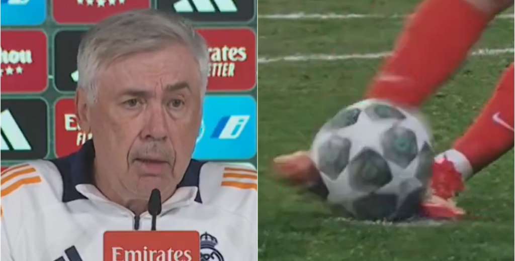 Ancelotti categórico sobre el penal polémico de Julián: "estamos contentos de..."