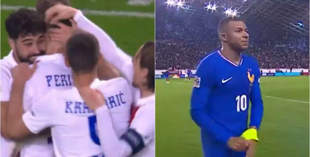Golpazo a Francia: Croacia fue más certero y le ganó 2-0 a los de Deschamps