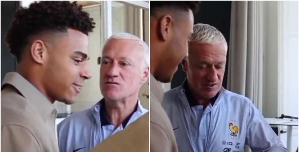 Doué llegó tarde al entrenamiento con Francia: la cruda reacción de Deschamps...