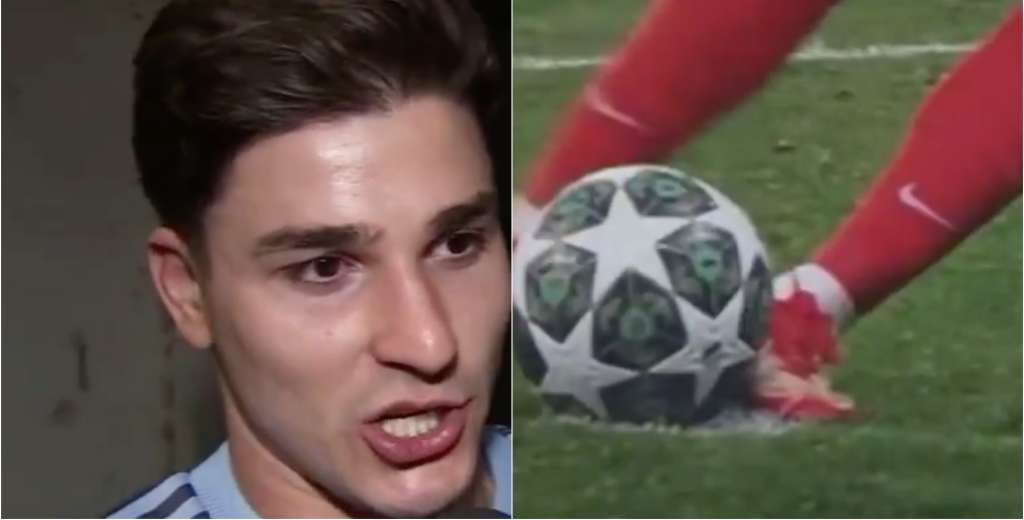 Julián Álvarez deja la bomba sobre el penal ante Real Madrid: "La verdad que..."