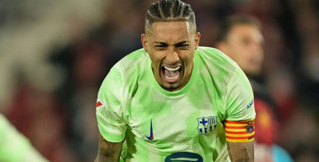 Atento Laporta: Raphinha es pretendido seriamente por un gigante de la Premier...