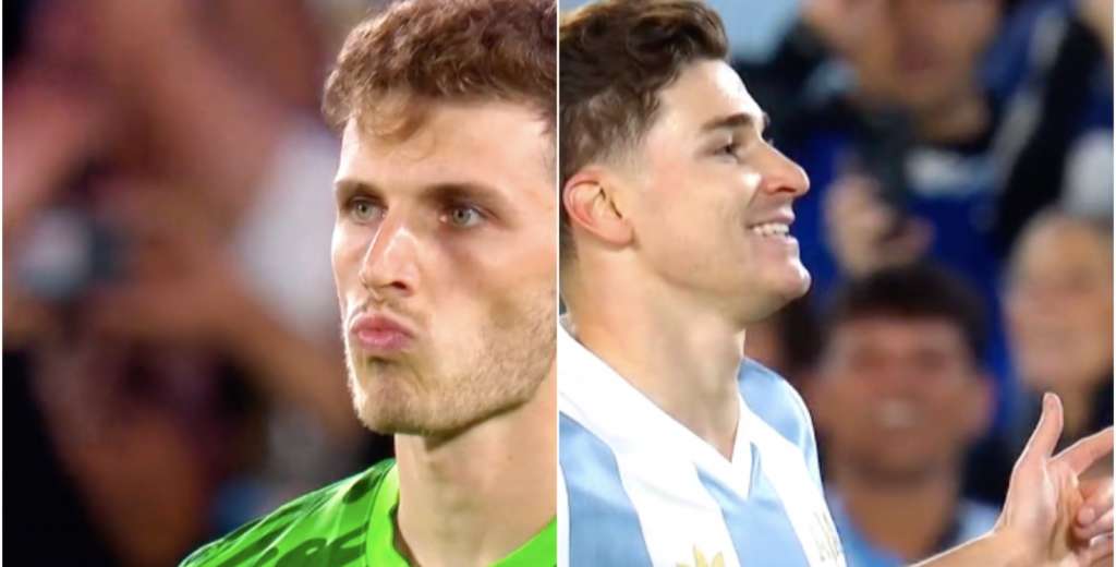 La Araña picó rápido: Julián marcó a los 4 minutos el 1-0 de Argentina ante Brasil