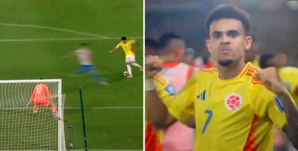 Es un golazo y a los 40 segundos: lo que hizo Luis Díaz a Paraguay