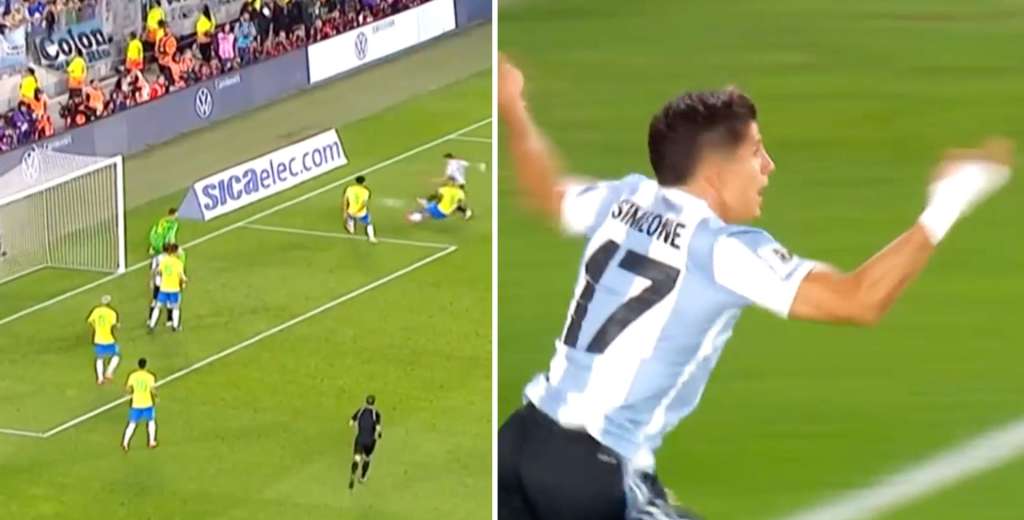 Bento quedó pintado: Giuliano le voló el arco a Brasil para el 4-1