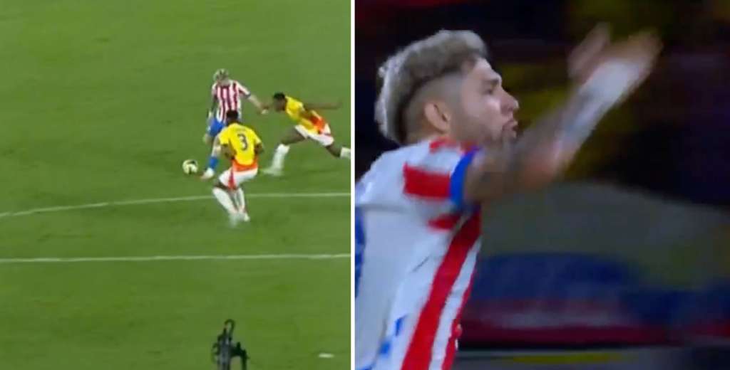 Paraguay le sacó un empate a Colombia con un golazo de Enciso