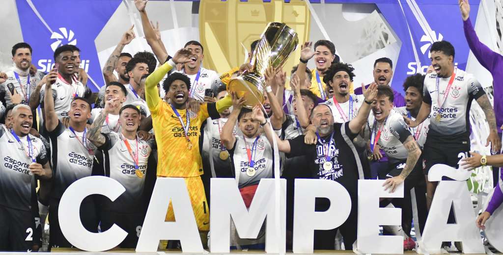 Corinthians ganó el Paulista en una final dramática contra Palmeiras