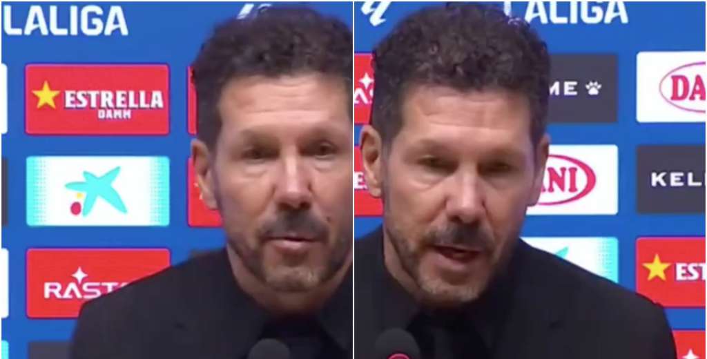 Atlético de Madrid se hunde de LaLiga y Simeone deja la reflexión más insólita...