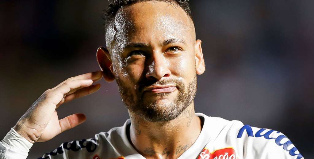 Santos arde con Neymar: no jugó por lesión y apareció en el lugar menos pensado...