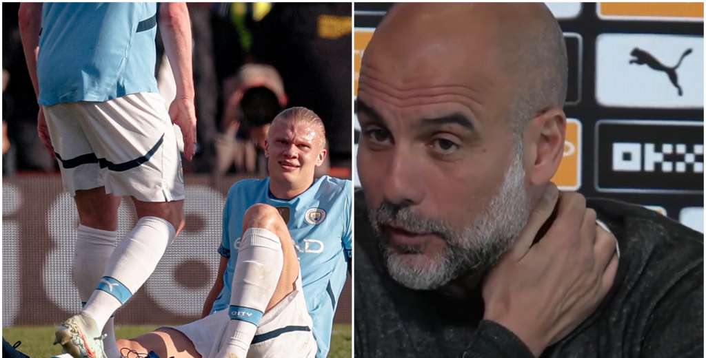 Tras la lesión de Haaland: Guardiola dio la peor noticia de todas para el City...