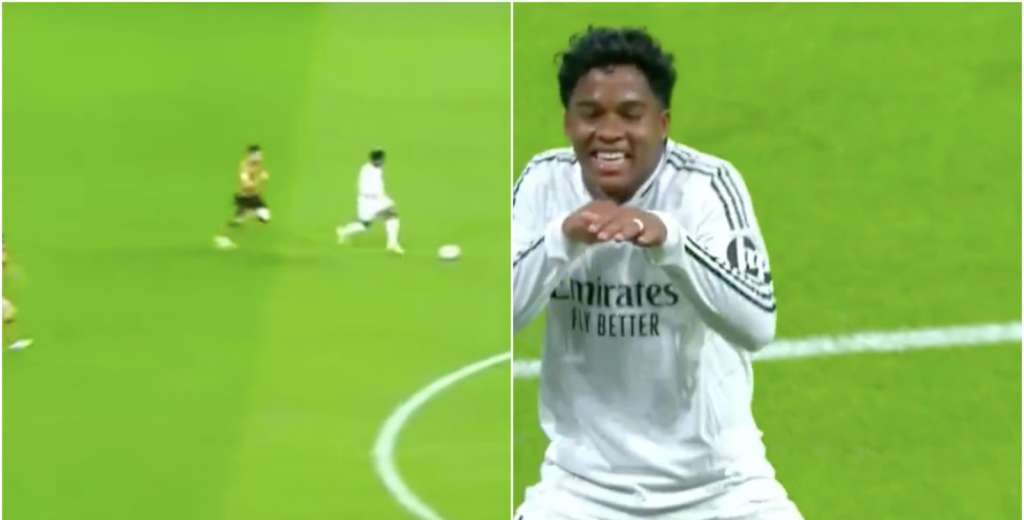 Endrick solo, cara a cara con el arquero: golazo a lo Ronaldo Nazario