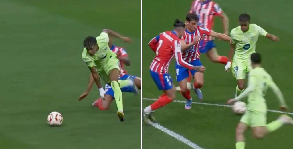Es para verla 100 veces: la jugada de Lamine donde humilla a medio Atl&eacute;tico