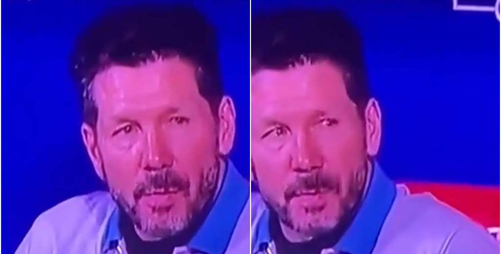 Simeone hundido y como nunca lo viste: llorando por perder con FC Barcelona