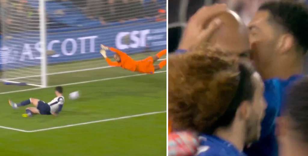 Impresionante: 88 minutos, Chelsea ganaba 1-0 y su portero hizo esta atajada