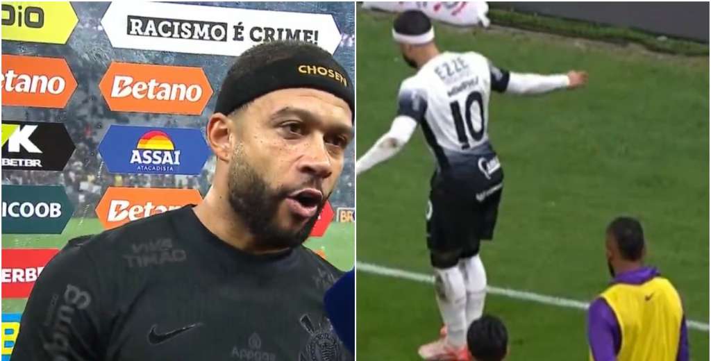 Brasil prohibe pararse en la pelota y Depay estalla: "Pensé que en este país..."