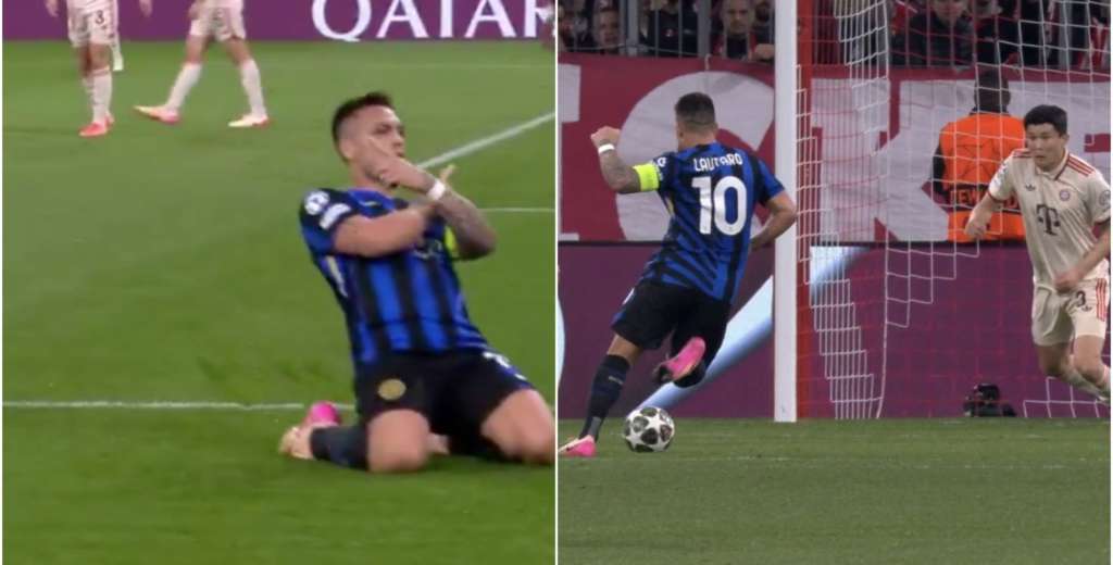 El tremendo golazo de Lautaro al Bayern: con la parte externa y al ángulo