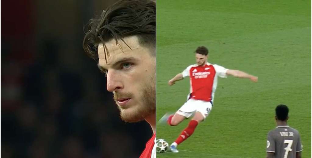 Y luego de patear el mejor tiro libre del año, Rice acomodó e hizo esta locura