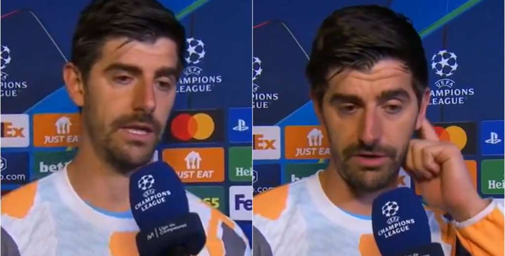 Courtois analizó la dura derrota ante el Arsenal: "nos olvidamos de jugar bien"