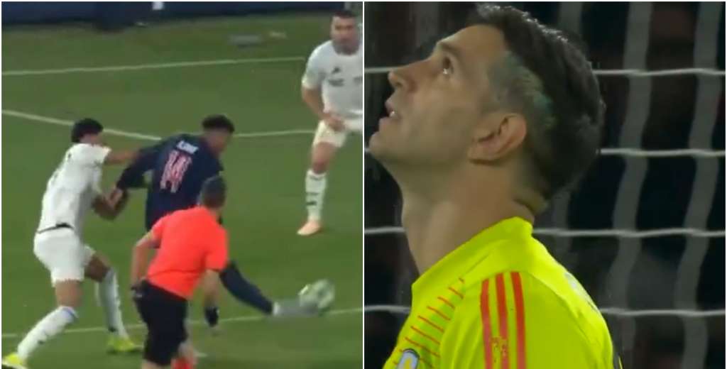El Dibu la vio pasar: el golazo brutal al ángulo de Doué al Aston Villa