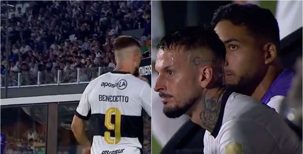 Olimpia arde con Benedetto: salió perdiendo 3-0 e hizo el peor gesto a la hinchada