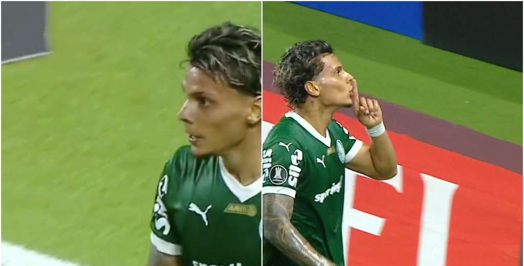 Richard Ríos perdió la cabeza: arruinó su gol haciendo el peor festejo de todos...
