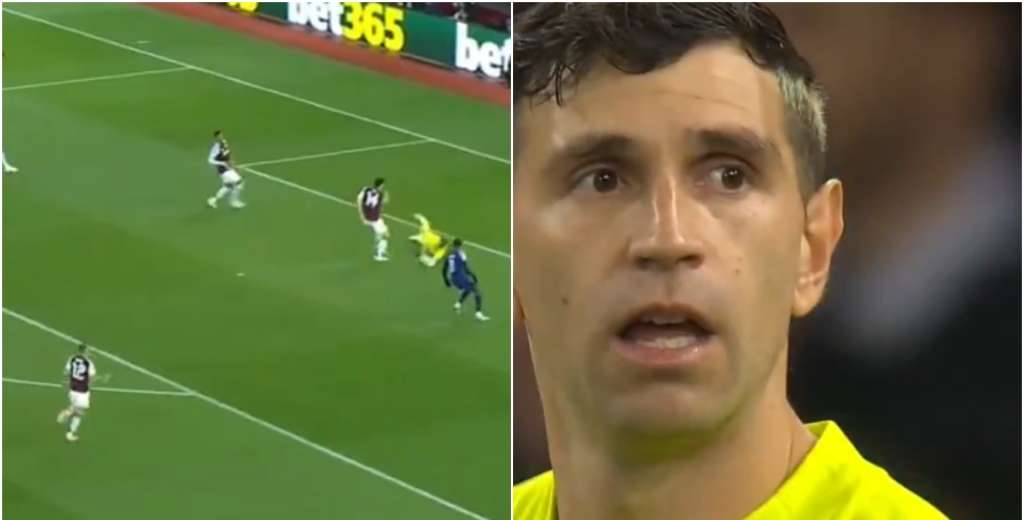 Un error inexplicable: el Dibu Martínez se equivocó y le regaló el gol a PSG