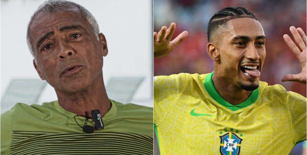 Romario se refirió a la entrevista a Raphinha: "Al menos vi en Raphinha algo..."