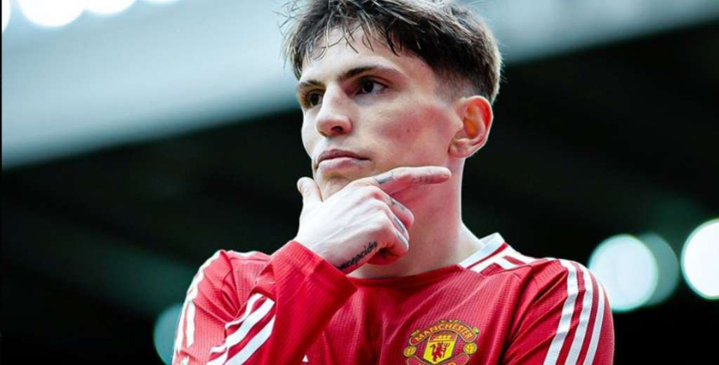 El &iacute;dolo del United que pidi&oacute; que Garnacho se quede: "United tiene que qued&aacute;rselo"