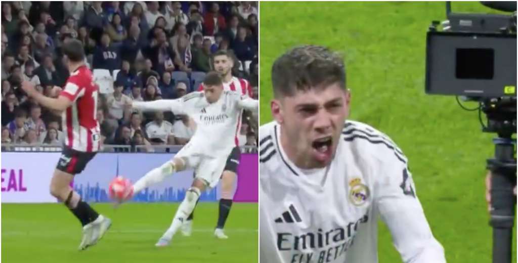 Real Madrid perdía LaLiga pero Valverde hizo un gol de otro mundo al minuto 91