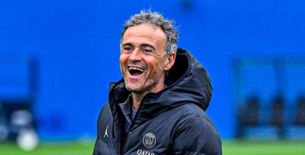 La rompe y Luis Enrique lo elogió: "No hay dos que sean mejor que él..."