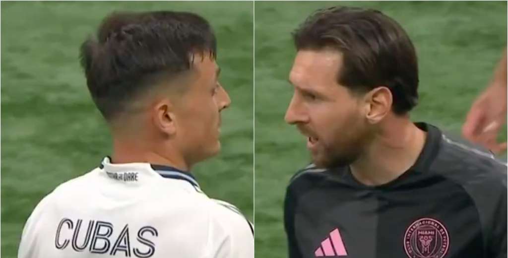 Messi indignado con Cubas: lo humilló con una frase y le quiso dar una patada