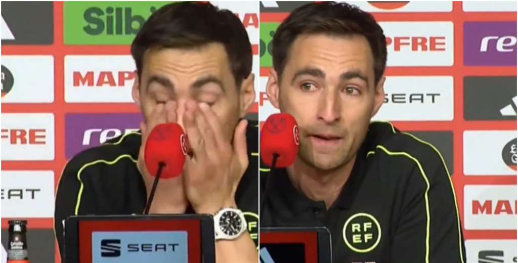 Dirigirá FC Barcelona - Real Madrid y se largó a llorar: "Es muy duro..."