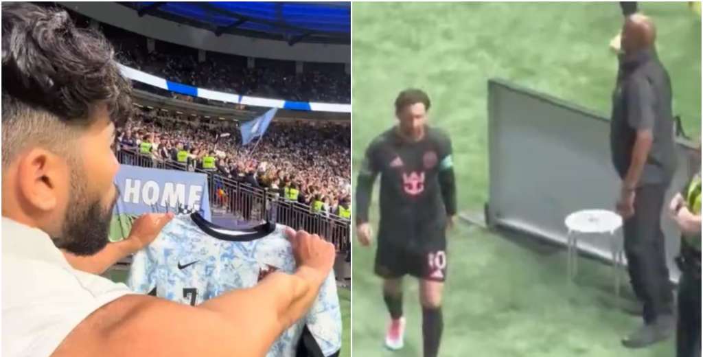 Inter Miami perdió: le mostró una camiseta de Cristiano y Messi estalló...
