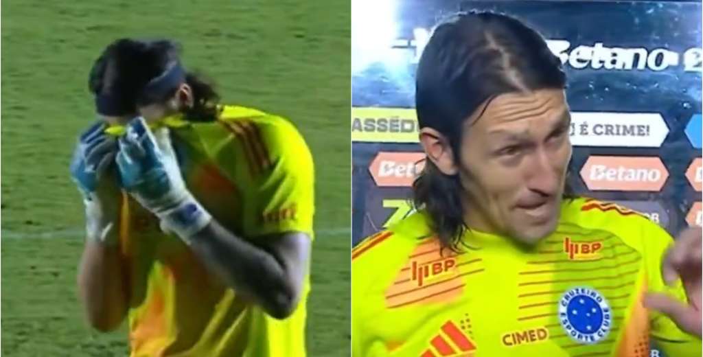 Cassio fue elegido MVP, quebró en llanto y sorprendió: "nos estamos enfermando"