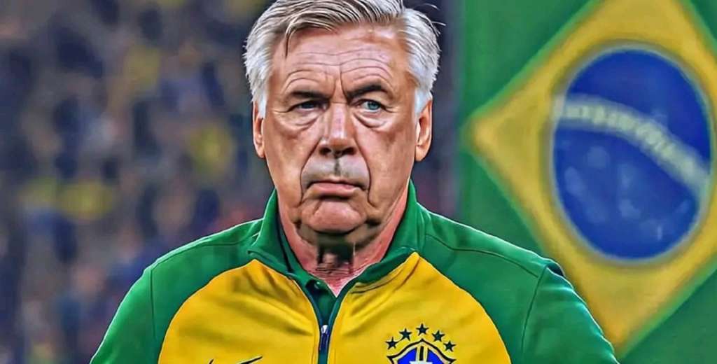 Es oficial e histórico: Carlo Ancelotti firma un contrato galáctico con Brasil