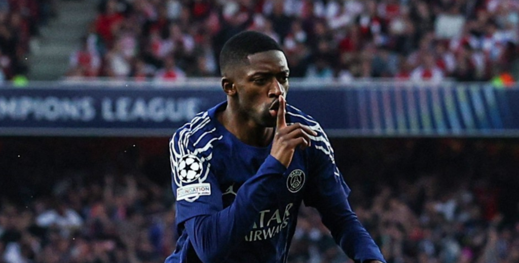 PSG y un partidazo en Londres: ganó 1-0 por Dembelé y define la serie en París