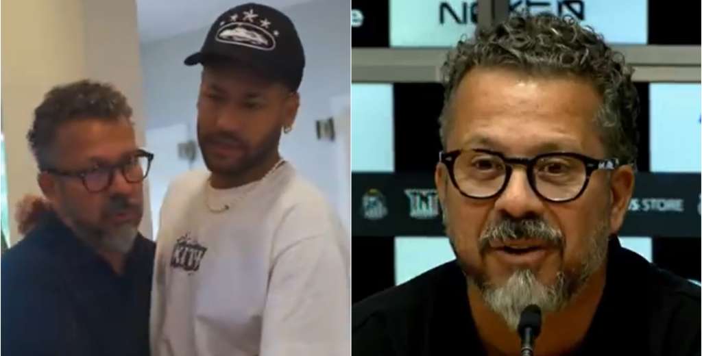 Cléber Xavier, nuevo entrenador de Neymar, lo llenó de elogios: "Es un idolo..."