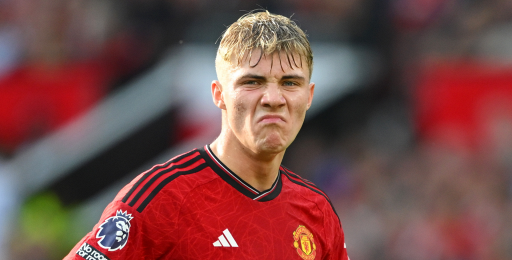 Hojlund se irá del United y un gigante lo quiere: pueden llevarlo por 30 millones