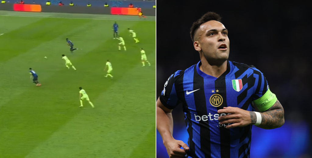 Peor no se puede defender: el gol que FC Barcelona le dejó a Lautaro