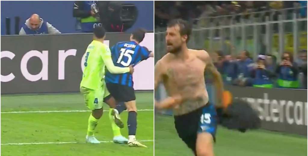 Ronald Araújo quedó clavado y lo pagó de la peor forma: Acerbi revivió al Inter