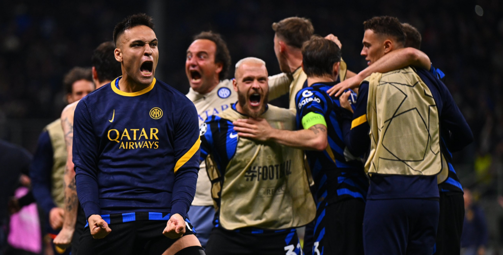 Inter ganó la mejor semifinal en la historia de la Champions League