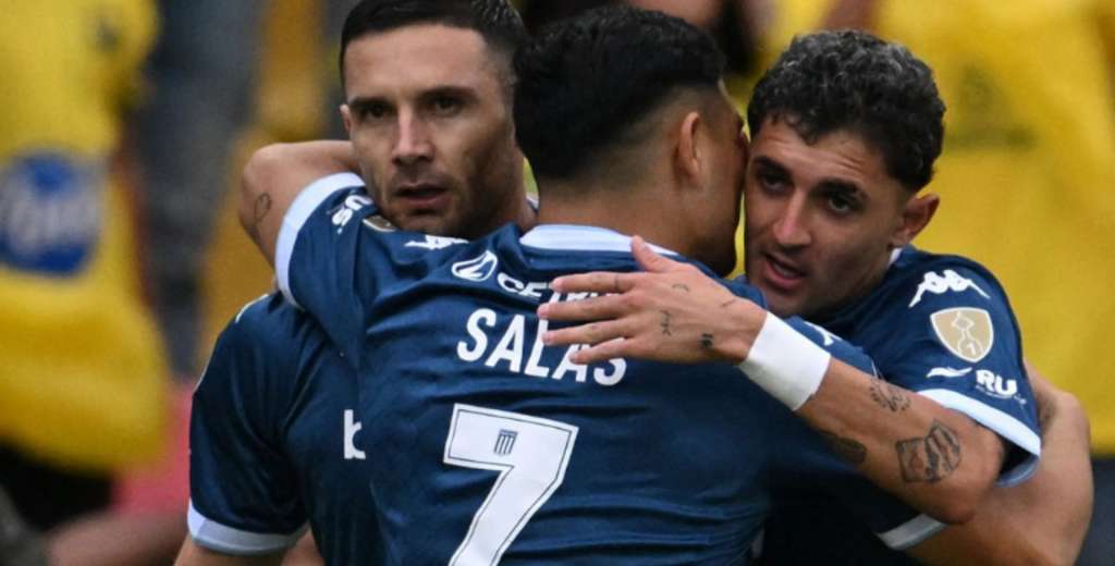 Paliza de Racing para acomodarse primero: la Academia bailó 4-0 a Bucaramanga